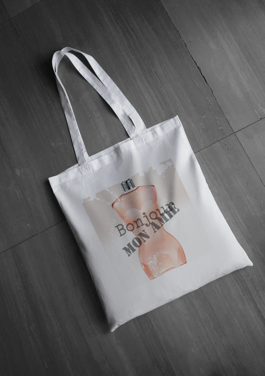 Bonjour Mon Amie Gautier Tote Bag