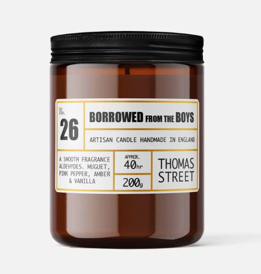 Thomas Street Borrowed from the Boys Candle No 26