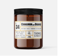 Thomas Street Cinnamon & Orange Candle No 34