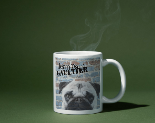 Pug (designer inspired) Mug