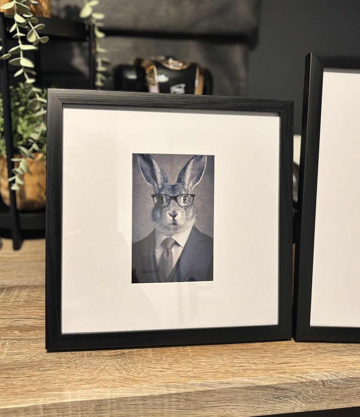 Forest Hare framed art