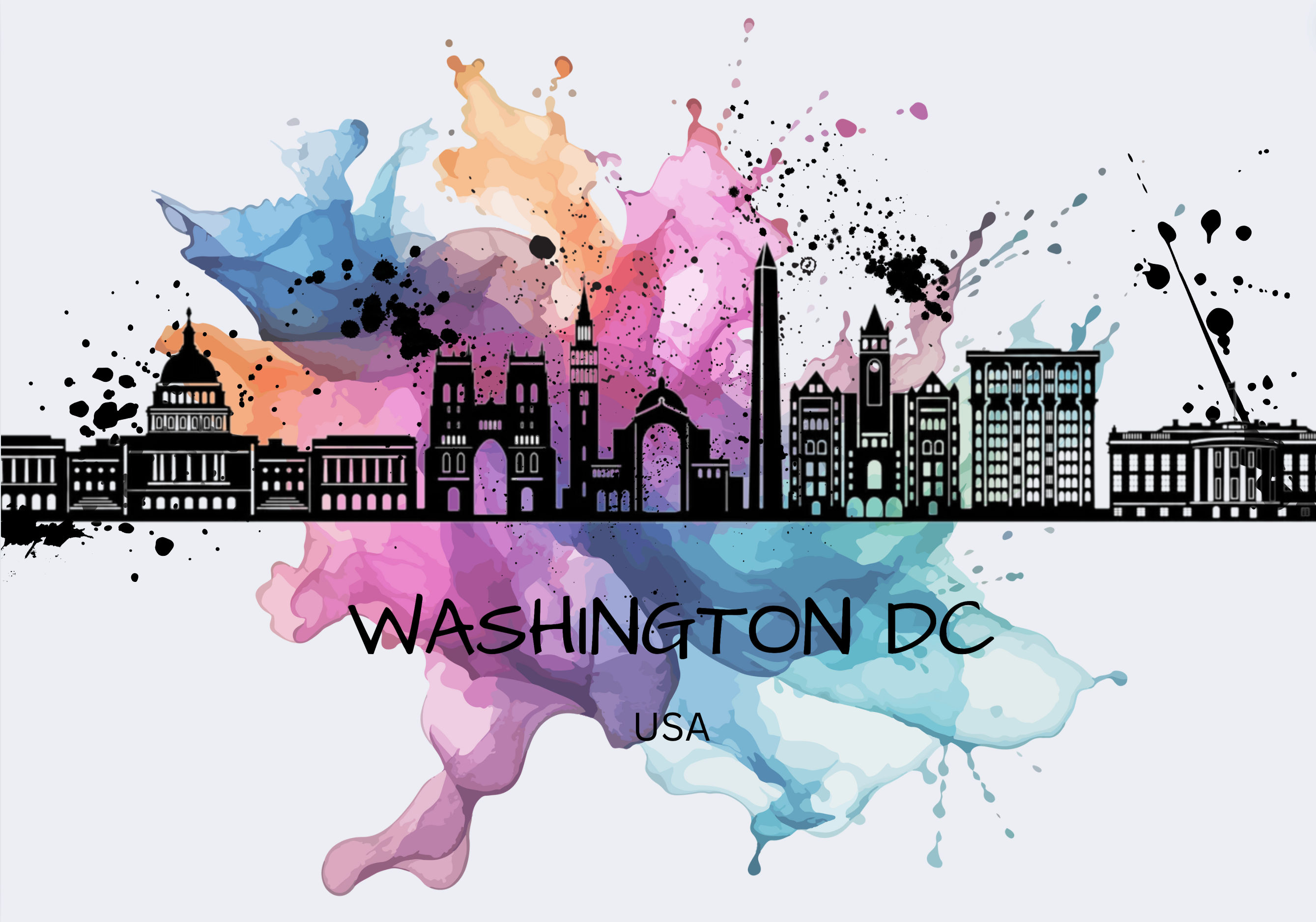 City Skyline prints (Americas)