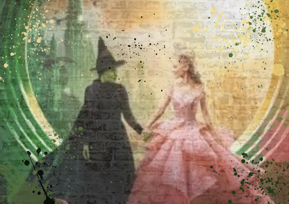 Wicked Sisterhood - Glinda & Elphaba print