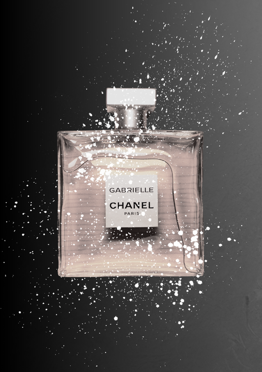 Chanel Square bottle Gradient print