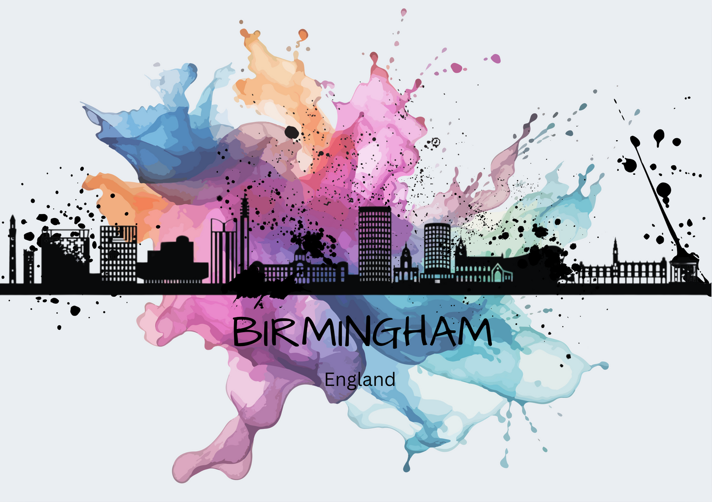 City Skyline prints (UK)