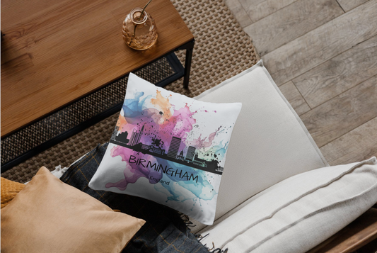 City Skyline (UK) Cushion