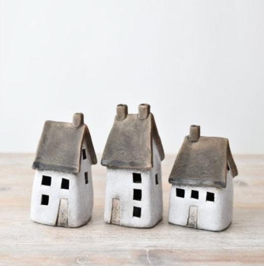 Wonky windlight tealight house - available in three sizes
