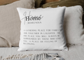 Home word art Cushion