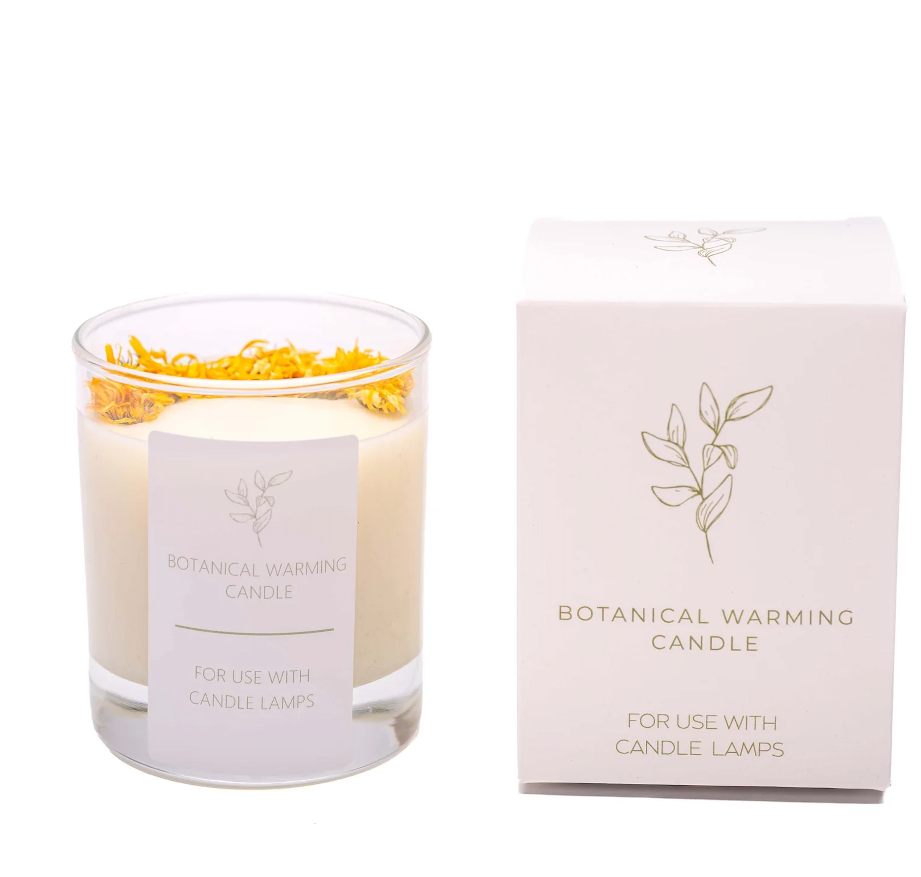 Botanical Wickless Candle For Candle Lamps : Neroli