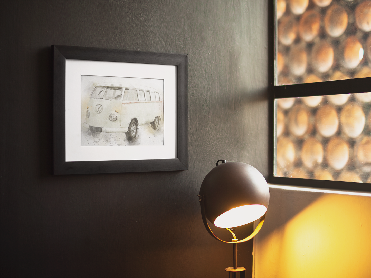 Campervan Wall Art Print - available in different sizes