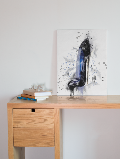 Stiletto Heel Shoe Wall Art Print- available in different sizes