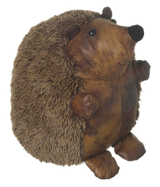 Faux Fur Hedgehog Doorstop