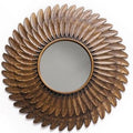 Decorative Feather Mirror