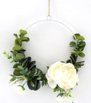 HALF MOON EUCALYPTUS WREATH