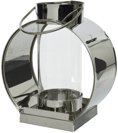 Stainless Steel Lantern with Glass Inner