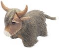 Brown highland cow doorstop
