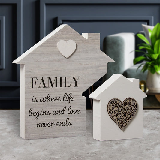 House Plaque - Family & Love