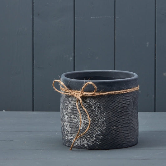 Black Bee Pot - 14cm