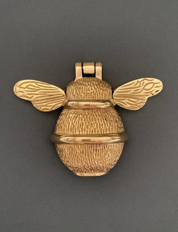Brass Bee Knocker  - in various colours
