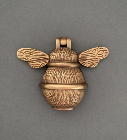 Brass Bee Knocker  - in various colours
