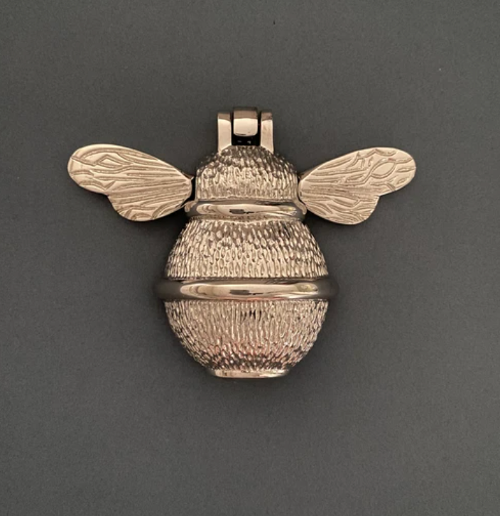Brass Bee Knocker  - in various colours