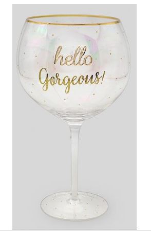 OH SO CHARMING GIN GLASS - HELLO GORGEOUS