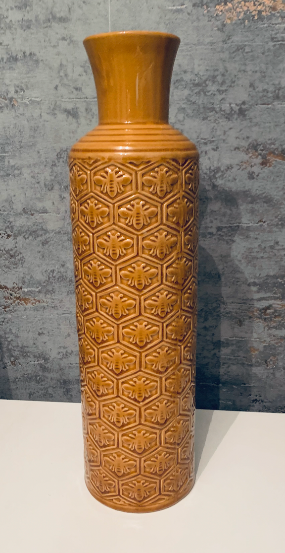 Golden Bees Vase
