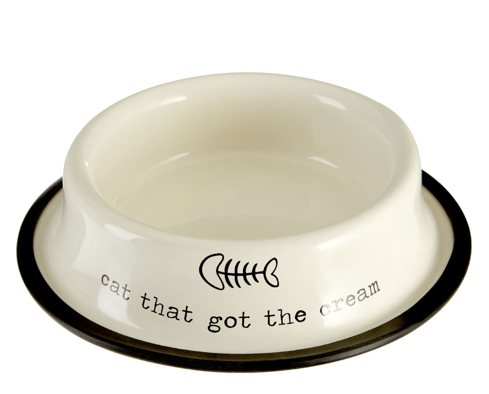 Pets Cat That Got The Cream Bowl