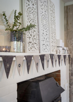 Beaded HOHOHO Bunting