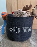 DOG FELT BASKET