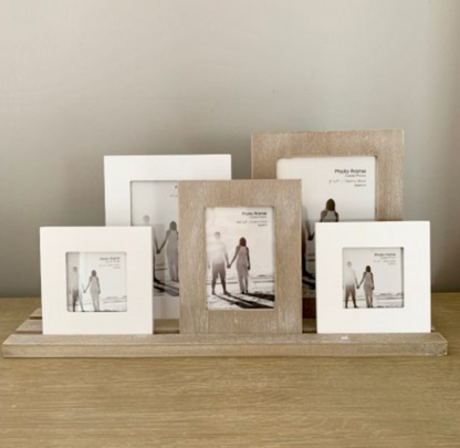 RUSTIC 5 FRAMES ON TRAY