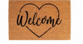Welcome Heart doormat