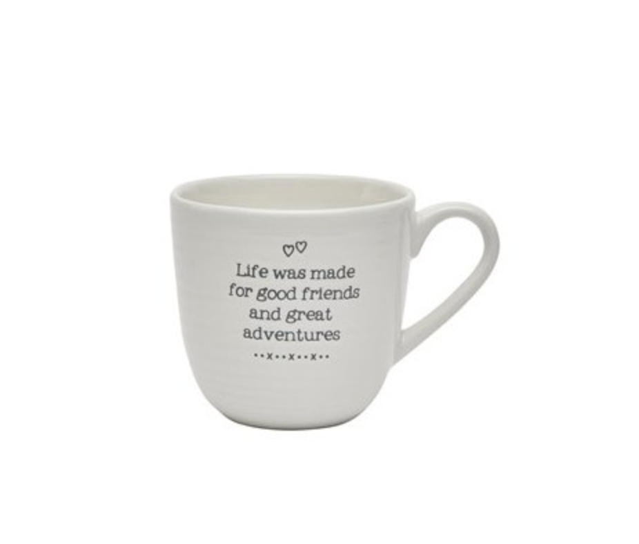 Good Friends White Mug