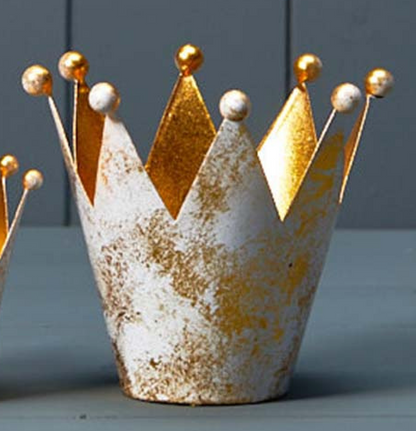 Gold Antique crown - available in two sizes