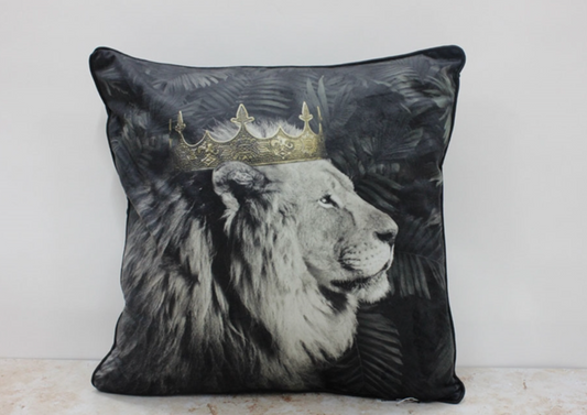 Lion Crown Cushion