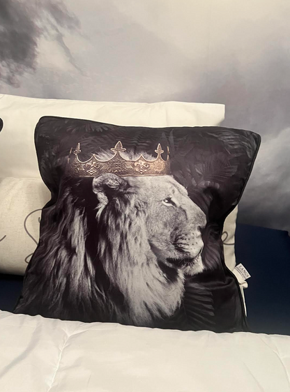 Lion Crown Cushion