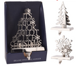 Deluxe Silver Stocking hanger - available in various designs