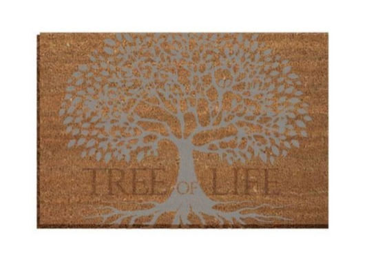 Tree Of Life Coir Door Mat